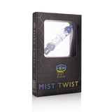 IC GLASS -MIST TWIST | The Huni Badger companion | Includes Titanium, Ceramic & quartz Tip with protector, drip bottle & Glass bucket | Comes with Adapter for HUNI BADGER