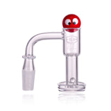 IC GLASS - FLETT| 14mm Male 90D Banger| Includes Carb Cap, Terp Balls & Sticker