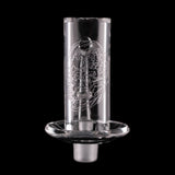 IC GLASS - TAHOMA | 14MM 90D Male | Premium Quartz Banger with Carb Cap  & Terp Ball Grabber