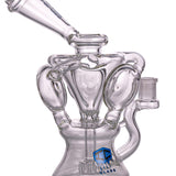 IC GLASS - Triple Disc Recycler with side Neck