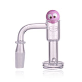 IC GLASS - FLETT| 14mm Male 90D Banger| Includes Carb Cap, Terp Balls & Sticker