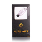 IC GLASS - WAX MAX Huni Badger's New best Bud! | Includes Titanium, Ceramic & quartz Tip with protector, drip bottle & Glass bucket  | Comes with Adapter for HUNI BADGER