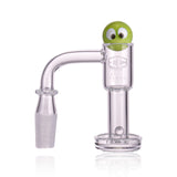 IC GLASS - FLETT| 14mm Male 90D Banger| Includes Carb Cap, Terp Balls & Sticker