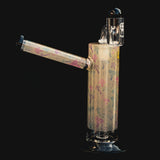 The Metamorp - 12" Color Changing Rig | IC Glass - Black | Mushrooms