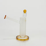 The Metamorp - 12" Color Changing Rig - Yellow  | IC Glass | Mushrooms