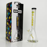 The Morpheus - 18" Color Changing Beaker -Black | IC Glass |