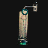 The Metamorp - 12" Color Changing Rig  - Teal | IC Glass | Mushrooms