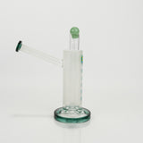 The Metamorp - 12" Color Changing Rig  - Teal | IC Glass | Mushrooms