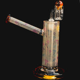 The Metamorp - 12" Color Changing Rig - Yellow  | IC Glass | Mushrooms