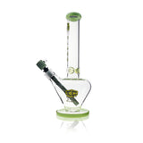 IC GLASS - Beaker with round base & Ice pinch | Includes matching Downstem & bowl piece