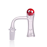 IC GLASS - PETERS | 14mm Male 90D Banger| Includes Carb Cap, Terp Balls & Sticker