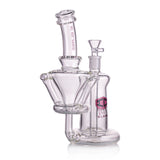 IC Glass - Premium Design | Smooth Function - 9" Clear Glass Cyclone Recycler