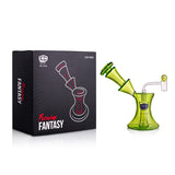 IC Glass - New & Big Flowing Fantasy | 8.3 Inch |14mm |Includes long neck Banger