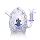 IC Glass - Pineapple Puff Palace Recycler | Premium Glass Recycler