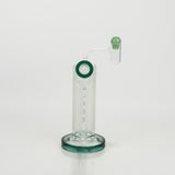 The Metamorp - 12" Color Changing Rig  - Teal | IC Glass | Mushrooms