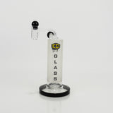 The Metamorp - 12" Color Changing Rig | IC Glass - Black | Mushrooms