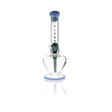 IC GLASS - Beaker with round base & Ice pinch | Includes matching Downstem & bowl piece