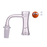 IC GLASS - PETERS | 14mm Male 90D Banger| Includes Carb Cap, Terp Balls & Sticker