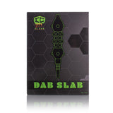 IC GLASS - DAB SLAB | The Huni Badger companion | Includes Titanium, Ceramic & quartz Tip with protector, drip bottle & Glass bucket | Comes with Adapter for HUNI BADGER