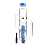 IC Glass - Recycler Nectar Collector with Capsule Perc | Titanium Tip | Available in 4 Colors