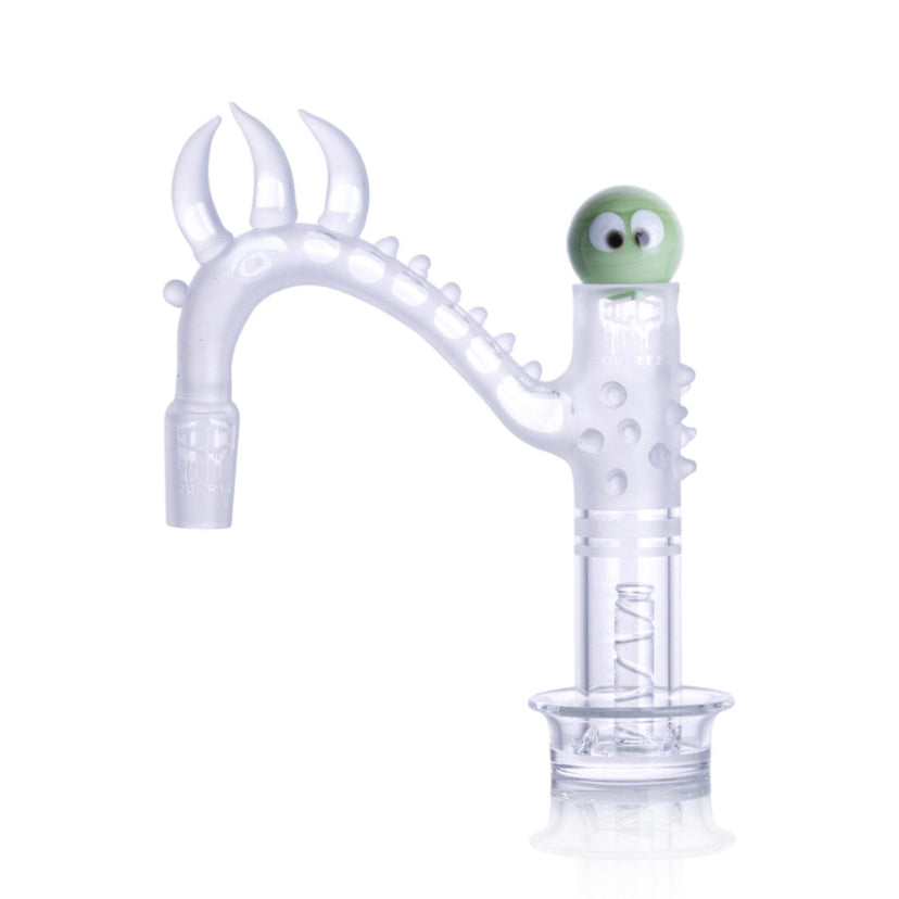 IC Quartz - Blaze 14mm Male 90° Quartz Banger | Premium Dabbing Accessory - IC GLASS