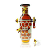 IC Glass Carta Attachment |  Fumed Honeycomb patter with Honeybees