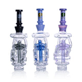 IC Glass - Carta Attachment | Premium Glass Accessory | Triple Barrel Perc with Recycling Feature