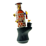 IC Glass Carta Attachment |  Fumed Honeycomb patter with Honeybees