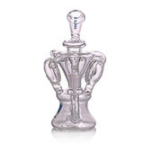 IC GLASS - Triple Disc Recycler with Side Neck and Triple Drain