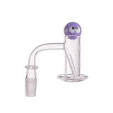 IC GLASS - TAHOMA | 14MM 90D Male | Premium Quartz Banger with Carb Cap  & Terp Ball Grabber