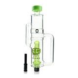 IC Glass - Recycler Nectar Collector with Capsule Perc | Titanium Tip | Available in 4 Colors