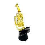 IC GLASS - Puffco Glass Attachment with Fumed Design and smooth function