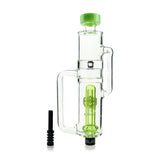 IC Glass - Recycler Nectar Collector with Capsule Perc | Titanium Tip | Available in 4 Colors