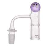 IC Glass- CALDWELL | 14MM MALE Banger with bottom ceramic tip