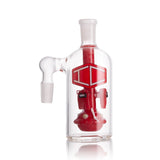 IC GLASS Ash Catcher | 14mm Male 90Degree |  With 3 Space Men Design 5"