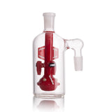 IC GLASS Ash Catcher | 14mm Male 90Degree |  With 3 Space Men Design 5"
