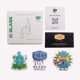 IC GLASS - AEOLUS Male -90ª - COLD START KIT | DOUBLE WELD | BEST QUALITY