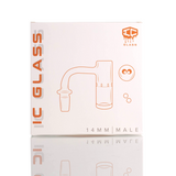 IC Glass- CALDWELL | 14MM MALE Banger With Bottom Ceramic Tip