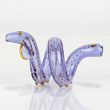 VIPER VESSEL by IC Glass - 100% Hand Made Joint Holder (Purple)