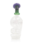 IC GLASS - Puffco Attachment Glass Recycler with Dual Tone mouth | 6.3 Inch tall | Assorted 3 colors | ICPU116