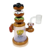 IC Glass - Donut rig | Includes Banger |  7 "