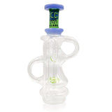 IC GLASS -  Puffco Attachment Glass Recycler | 6.3 Inch Tall | Assorted 3 Colors | ICPU104