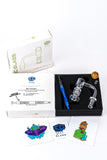 IC Glass- "EXIT" Banger Set 14mm Includes Terp Ball Grabber