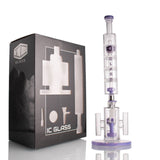 IC Glass Dual-Purpose Dab Rig and Nectar Collector | 2 in 1