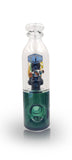 IC Glass - Fish Functional Hand Pipe | 6" | Available in 5 Colors (Blue, Amber, Teal, Green, Grey)