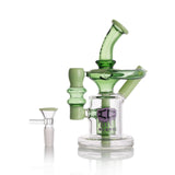 IC GLASS - Mini Recycler | Milky Colors | 6.5" - Your Perfect Dab Rig Upgrade