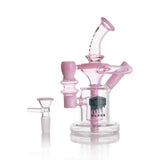 IC GLASS - Mini Recycler | Milky Colors | 6.5" - Your Perfect Dab Rig Upgrade